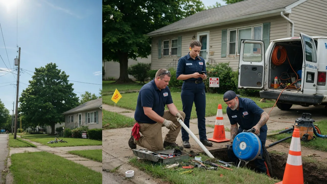 Sewer Line Repair in Olmsted Falls, OH near me